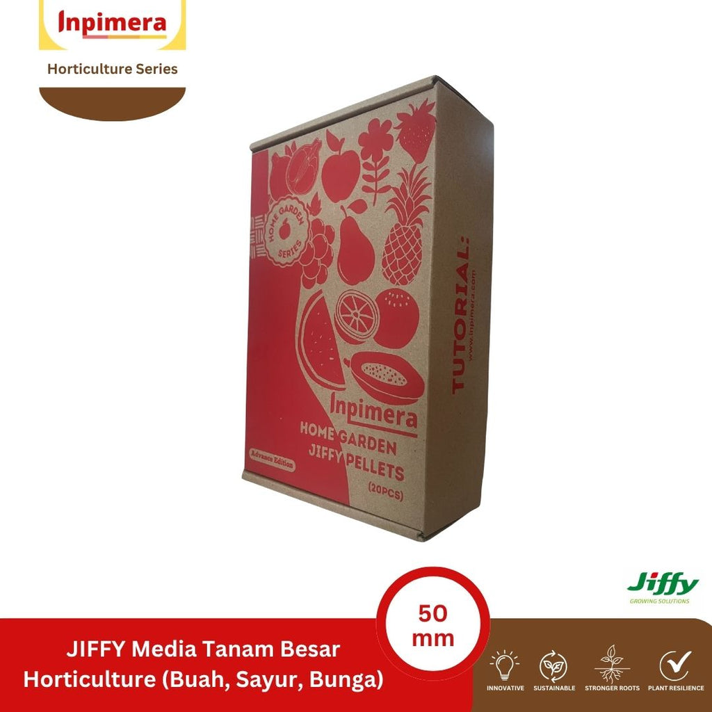 Inpimera Jiffy 7C Pellets 50mm Media Tanam Advance Home Gardening