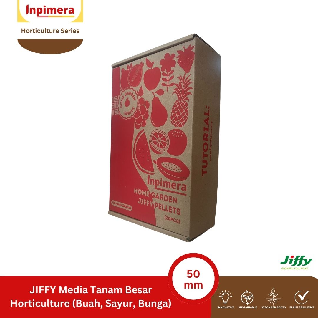 Inpimera Jiffy 7C Pellets 50mm Media Tanam Advance Home Gardening