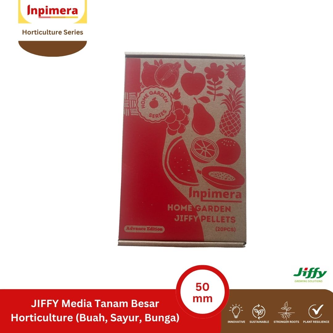 Inpimera Jiffy 7C Pellets 50mm Media Tanam Advance Home Gardening