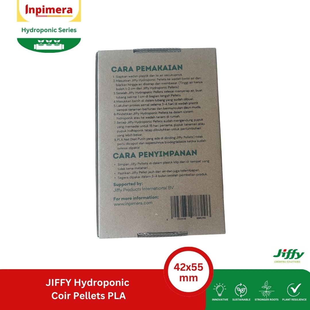 Inpimera Jiffy 7C Hydroponik Pellets Media Tanam Modern