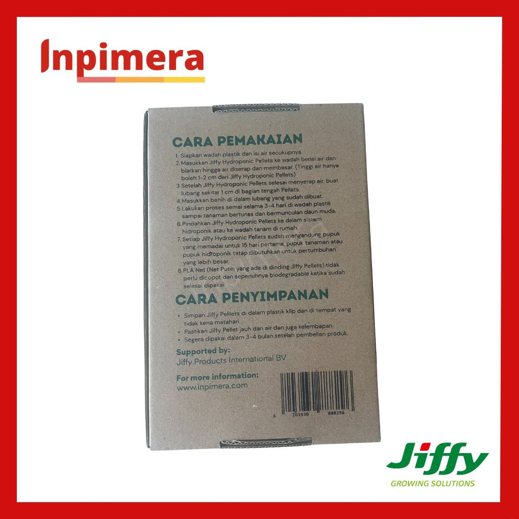 Inpimera Jiffy 7C Hydroponik Pellets Media Tanam Modern