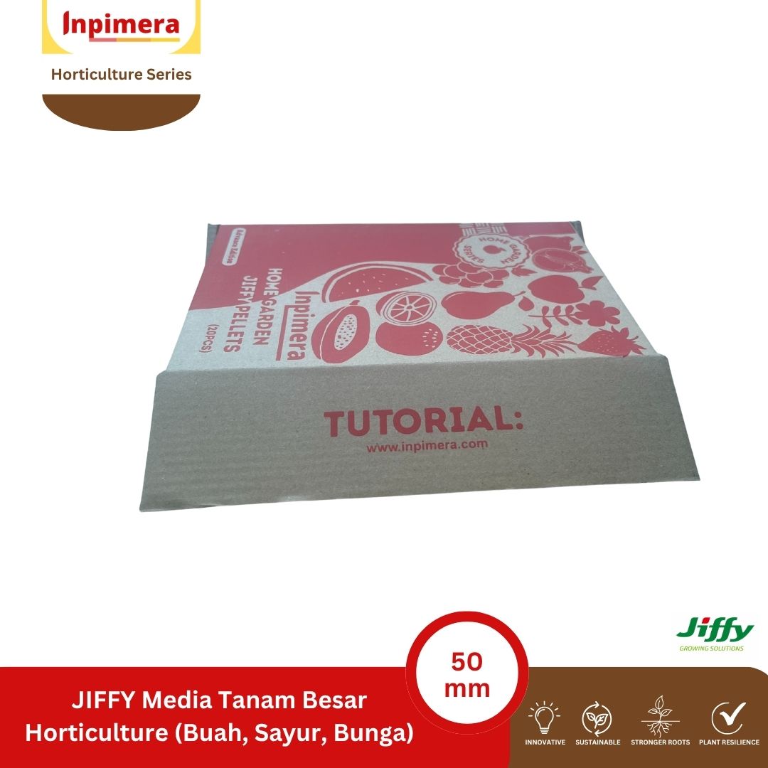 Inpimera Jiffy 7C Pellets 50mm Media Tanam Advance Home Gardening