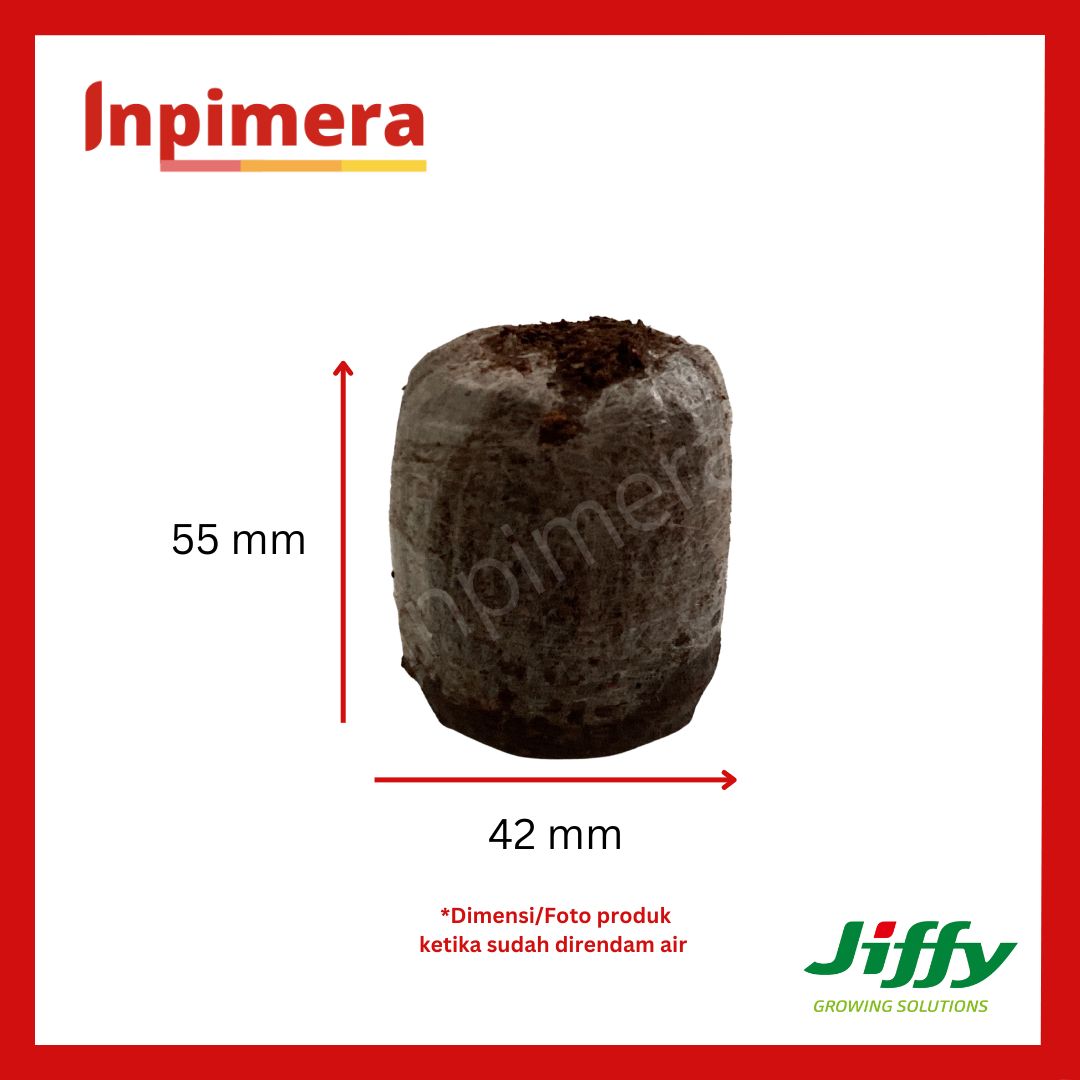 Inpimera Jiffy 7C Hydroponik Pellets Media Tanam Modern